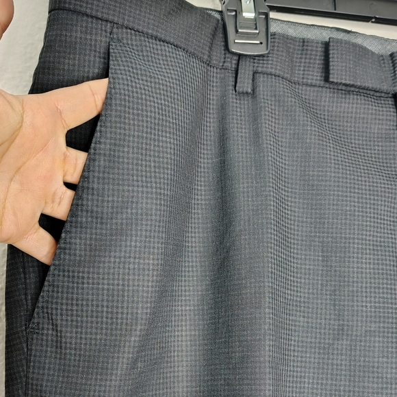 Hugo Boss Men's Gray Printstrip 4 Pockets Straight Leg Sz 38R - Picture 7 of 12